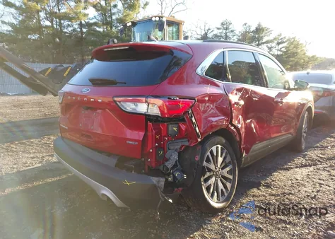 2020 Ford Escape Titanium Hybrid from USA, damaged, VIN 1FMCU9DZ3LUB12363